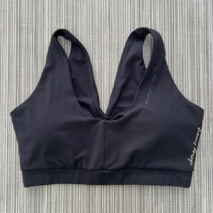 Gymshark Whitney Simmons Sport Bra Black Size Small